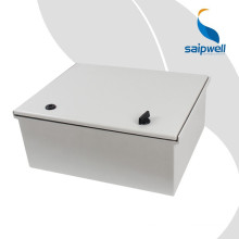 Saip/Saipwell Venta directa IP66 Caja de vidrio impermeable eléctrico/fibra con placa de montaje de acero